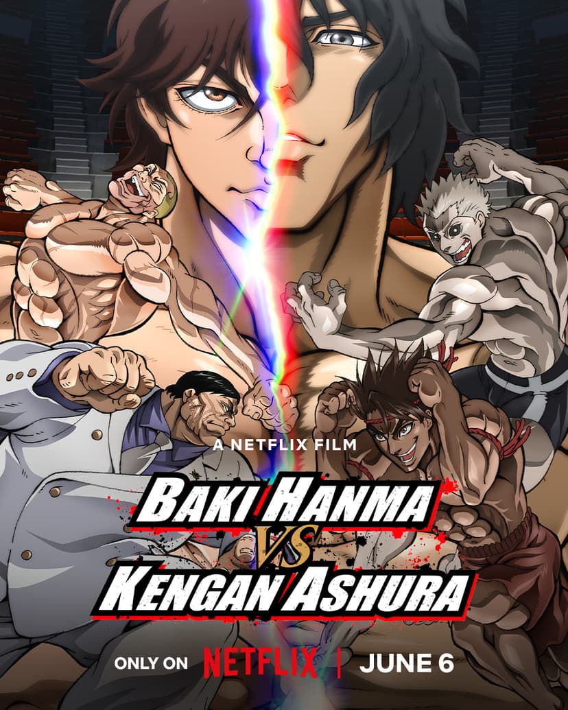 an image of Hanma Baki VS Kengan Ashura