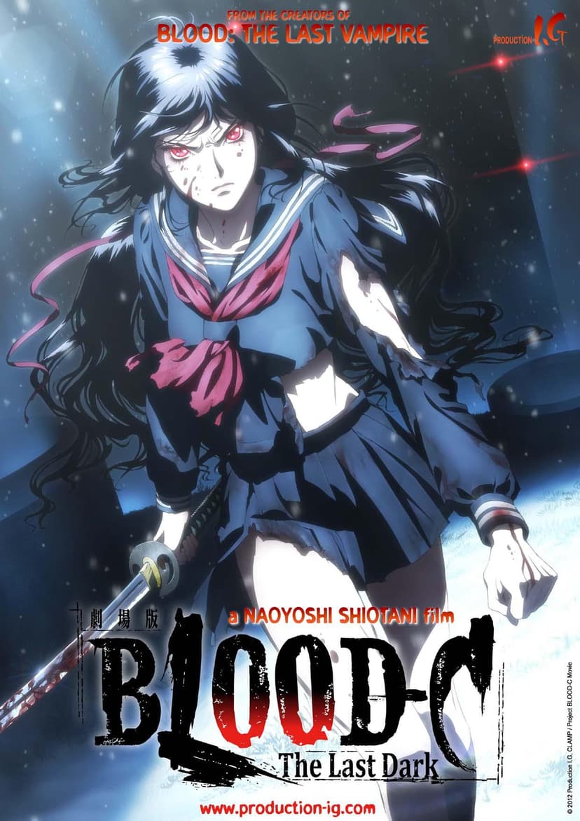 an image of Blood C: The Last Dark