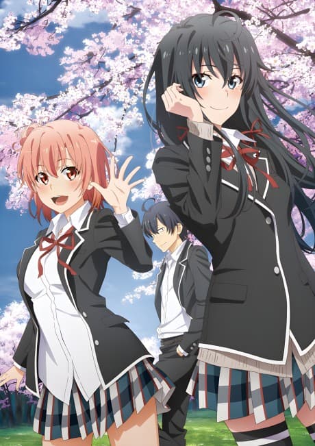 an image of Yahari Ore no Seishun Love Come wa Machigatteiru. Kan: Dakara, Shishunki wa Owarazu ni, Seishun wa Tsuzuiteiku.