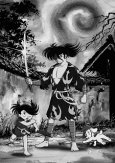 an image of Dororo to Hyakkimaru